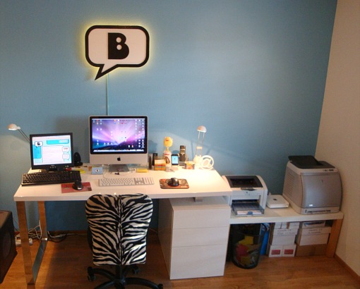 Unser fr�herer Arbeitsplatz in Lyss